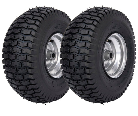HLHgirl rueda frontal 15x6.00-6 vista frontal que muestra ajuste fácil