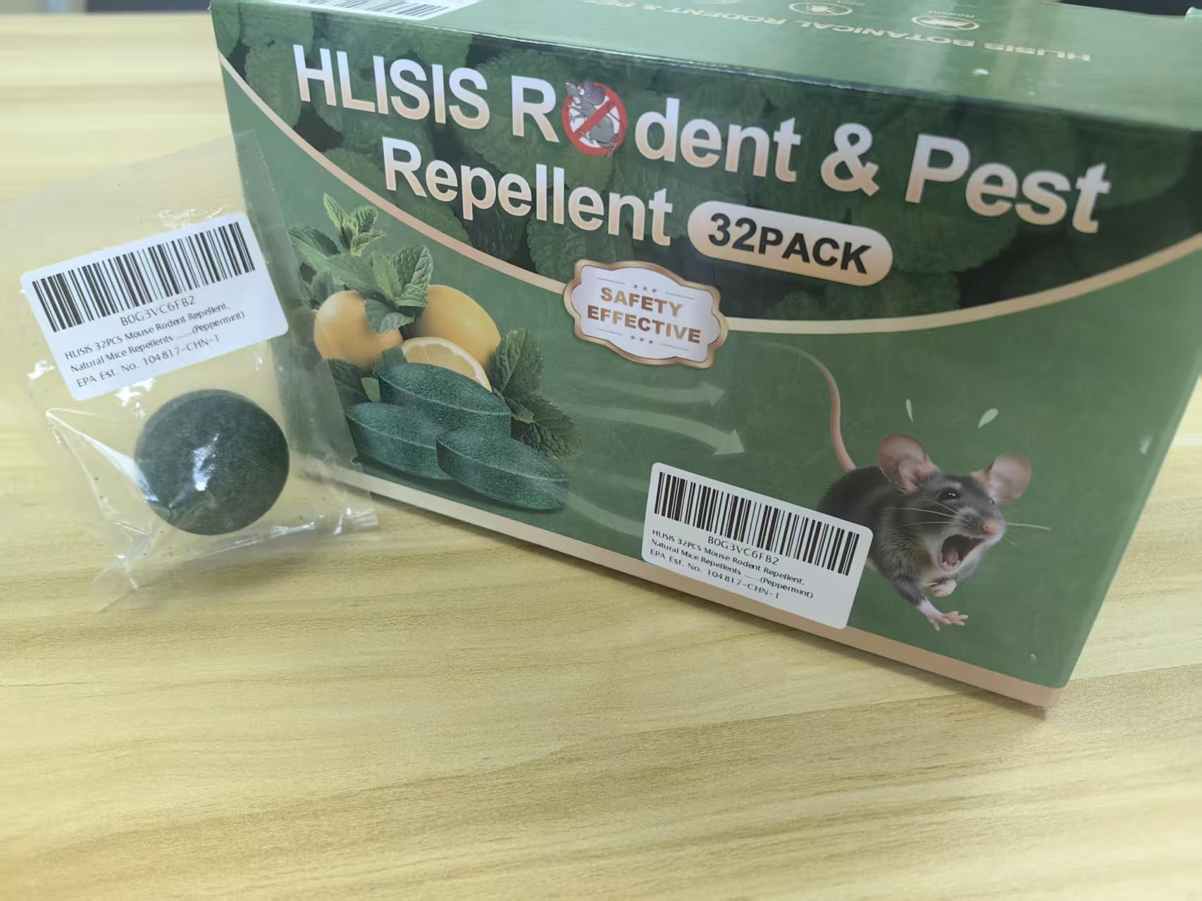 HLISIS pastillas dentro de armario de ropa, protege almacenamiento sin químicos
