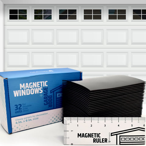 HMmagnets empaque frontal del kit, mejora inmediata del garaje