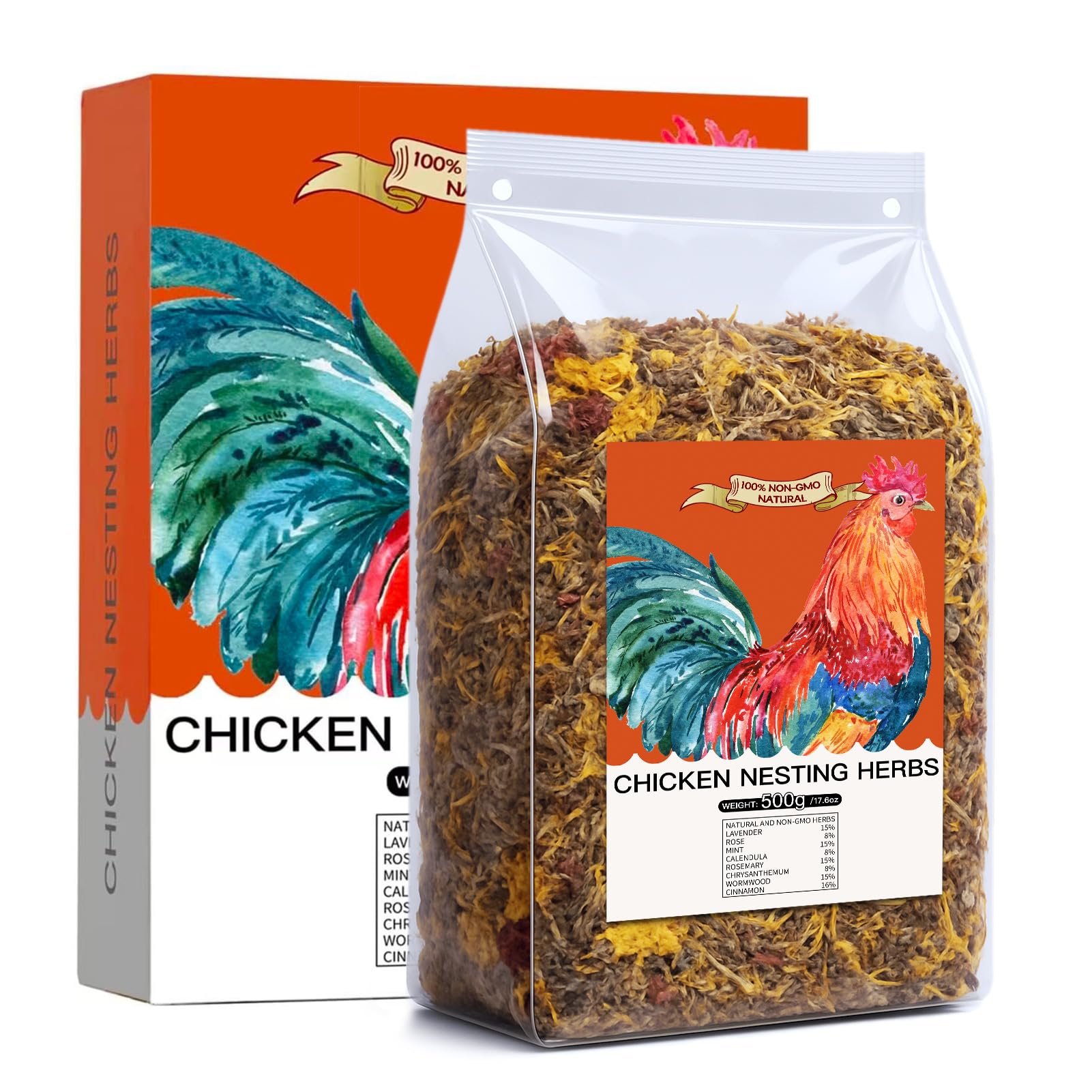 HoazHoald frente del paquete mostrando mezcla natural y beneficio aromático