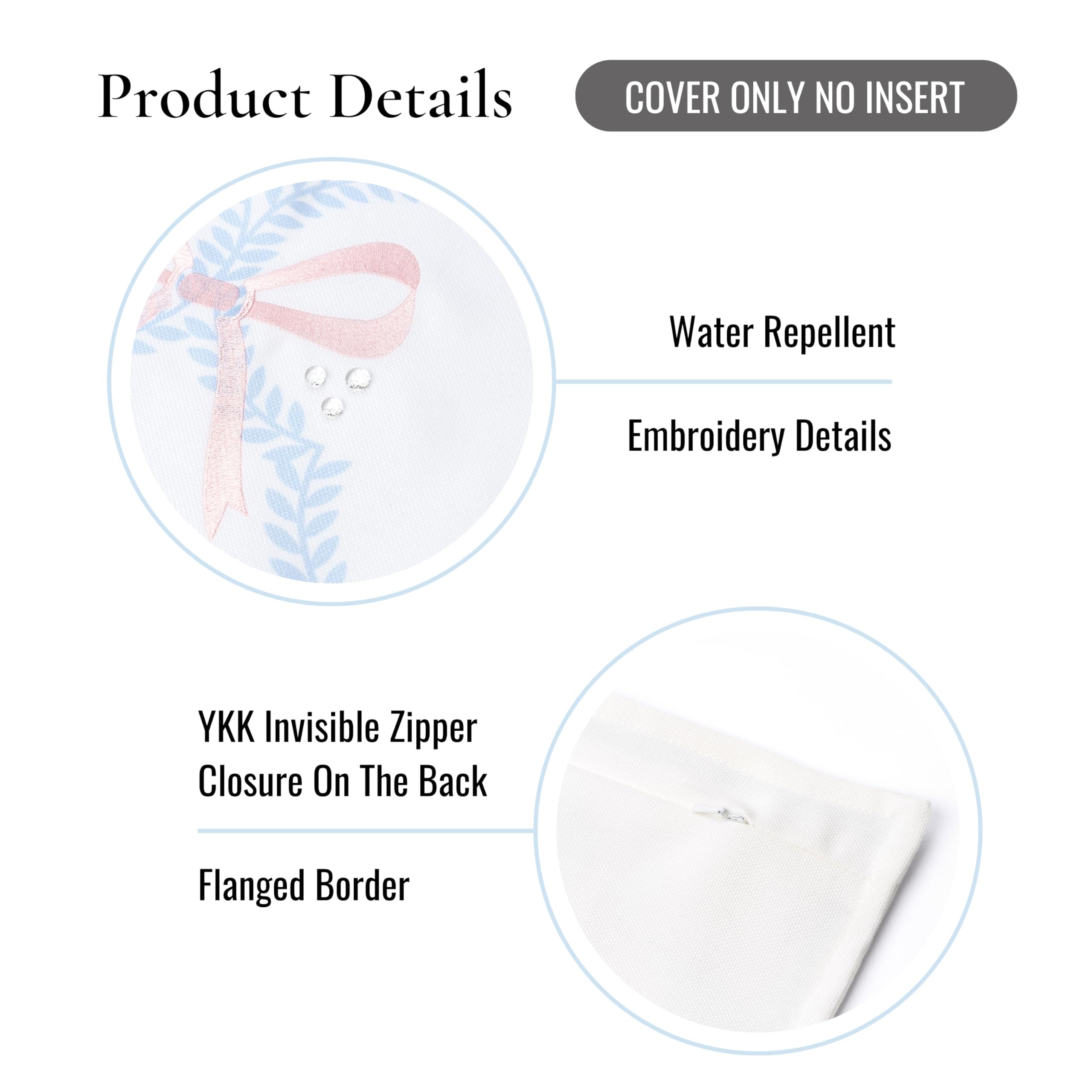 Hofdeco Premium funda en manos para comparar escala y comprobar tamaño