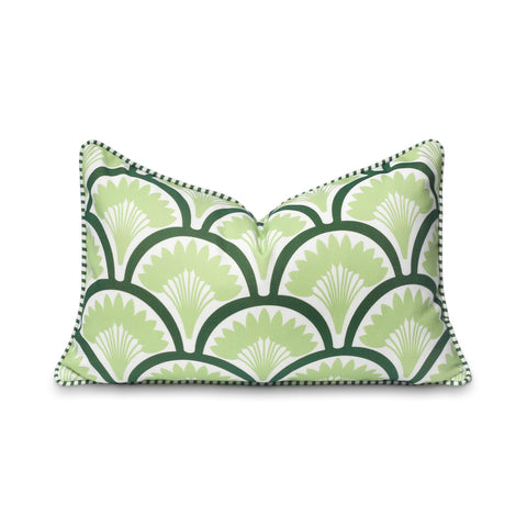 Hofdeco Premium vista frontal estampado ravenala que aporta estilo tropical