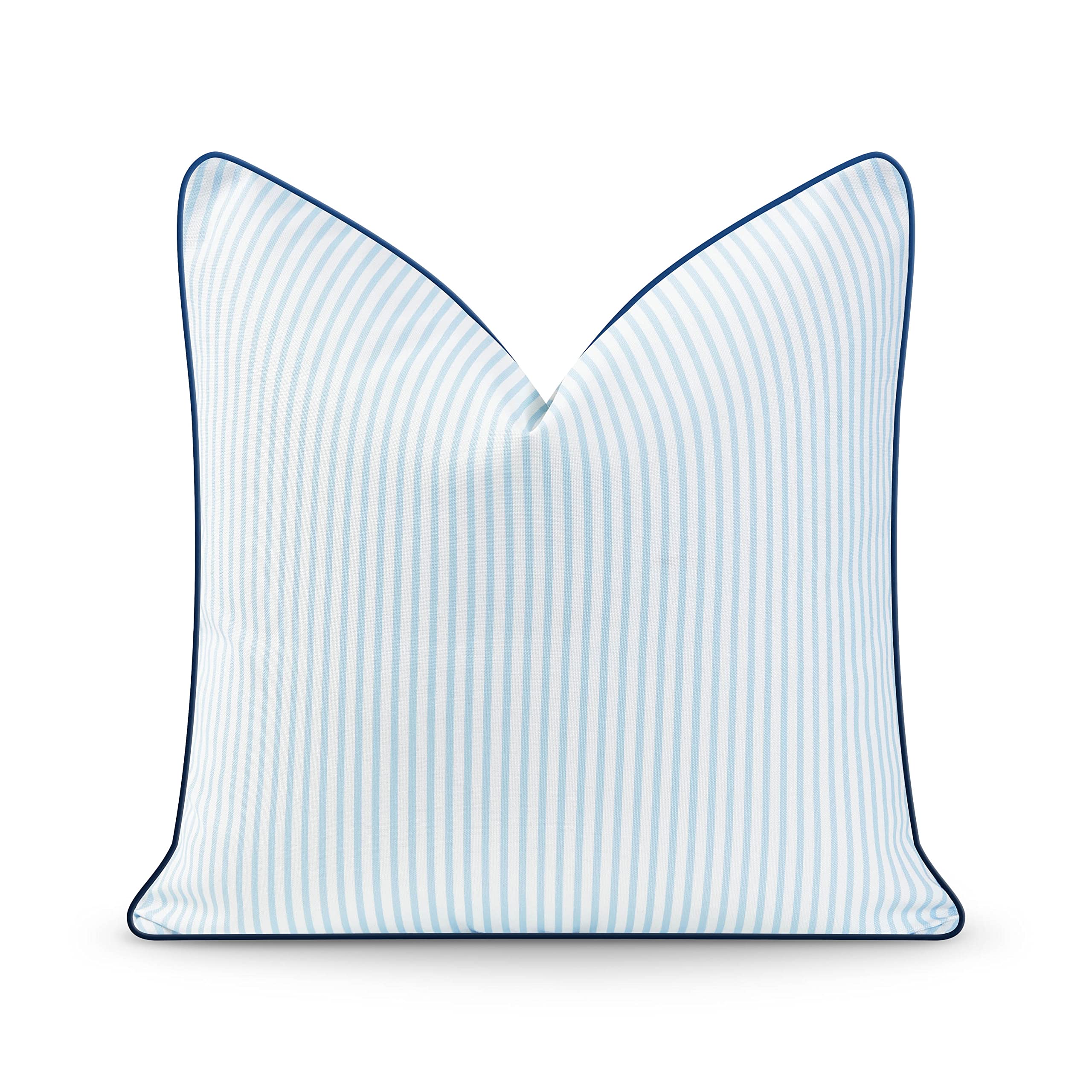 Hofdeco Premium funda frontal rayas azules aporta estilo costero