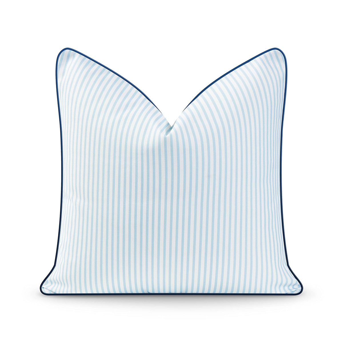 Hofdeco Premium funda frontal rayas azules aporta estilo costero