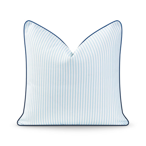 Hofdeco Premium funda frontal rayas azules aporta estilo costero