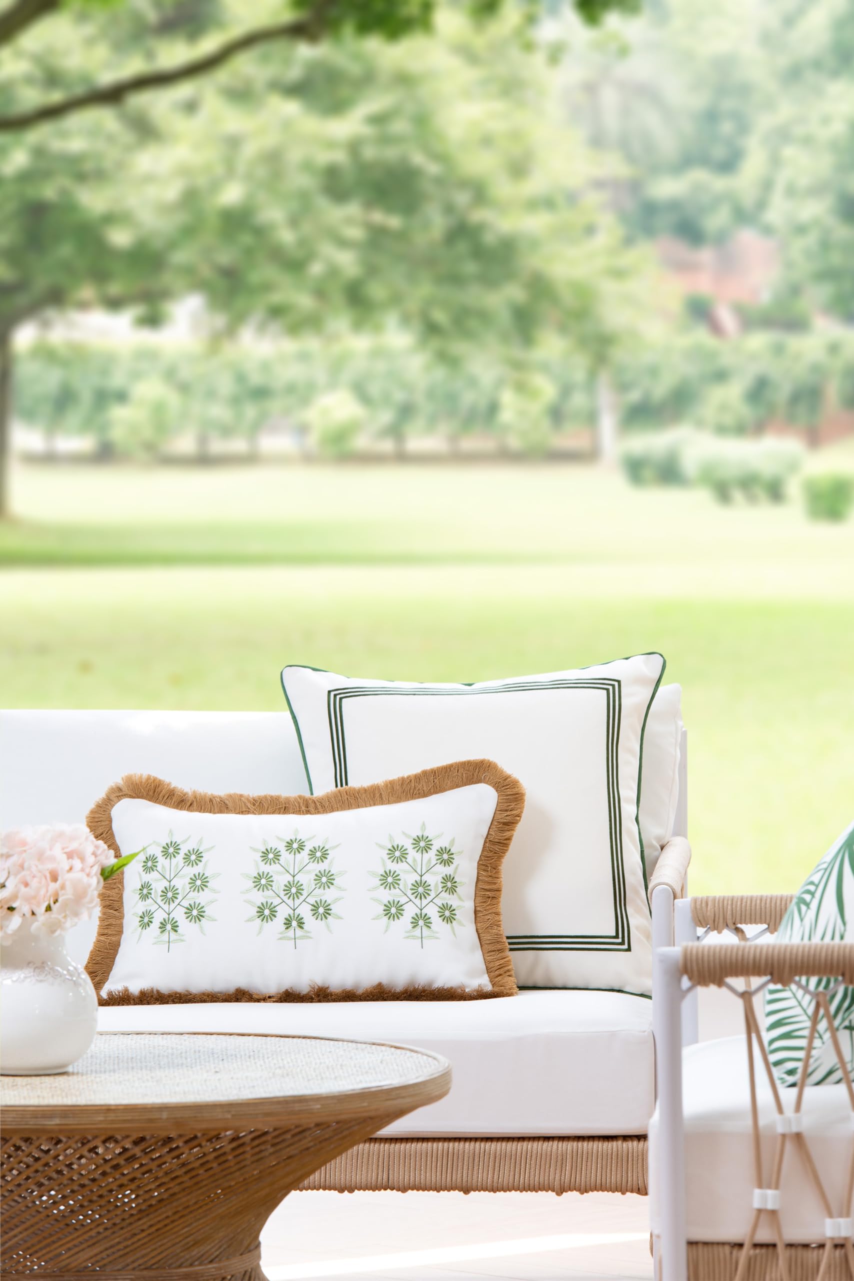 Hofdeco Premium reverso blanco liso, ofrece versatilidad decorativa
