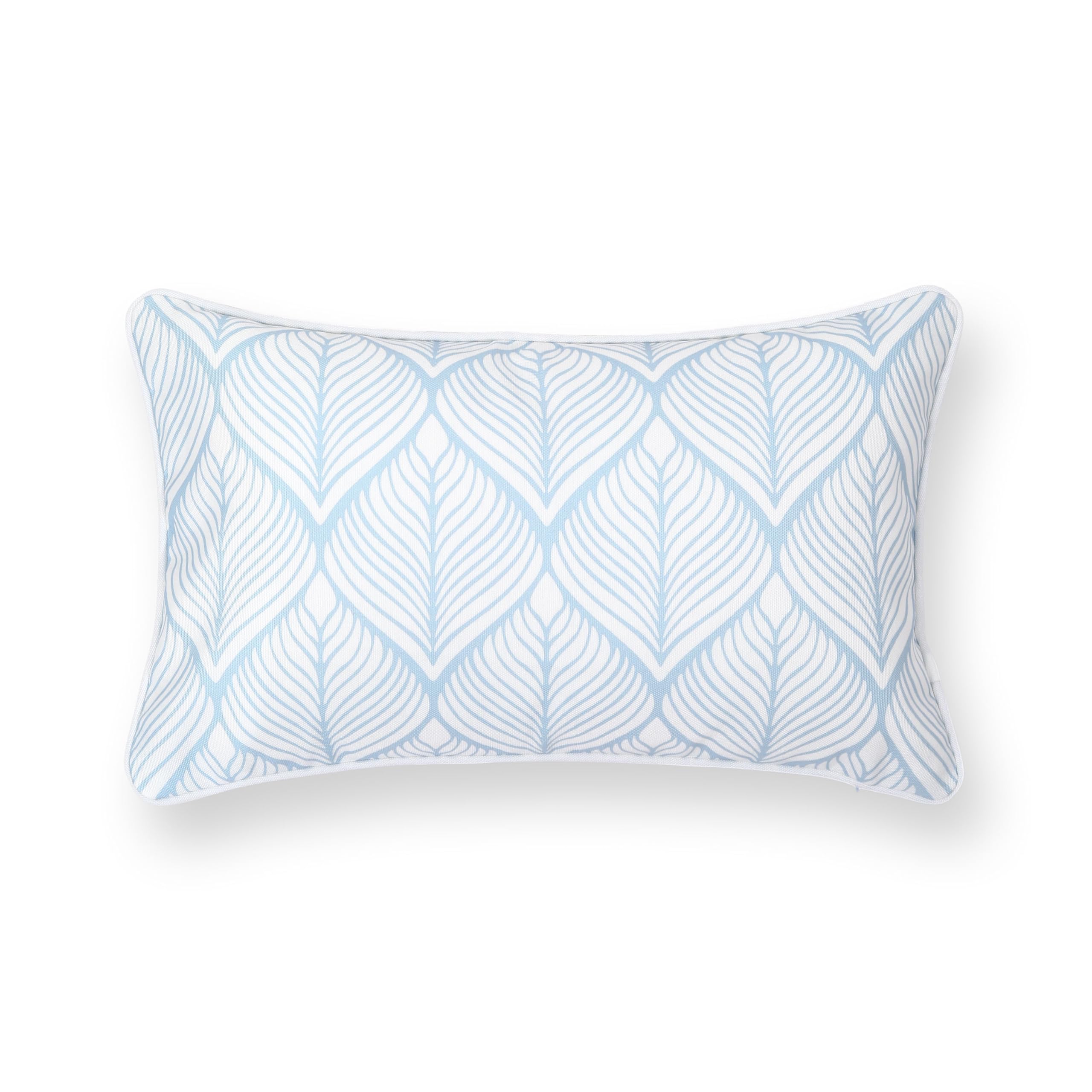 Hofdeco Premium ribete blanco y reverso con mismo estampado estético