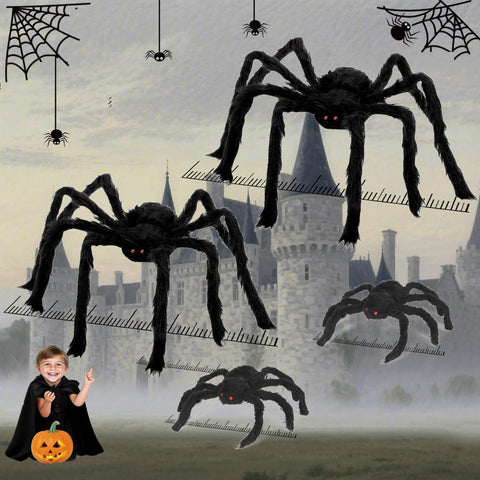 HOHOM araña gigante frontal mostrando su tamaño impactante y efecto realista