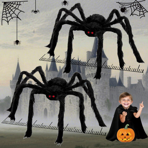 HOHOM araña gigante frontal mostrando aspecto realista y efecto impactante