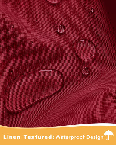 HolidayIdeas detalle de tejido impermeable mostrando textura y durabilidad