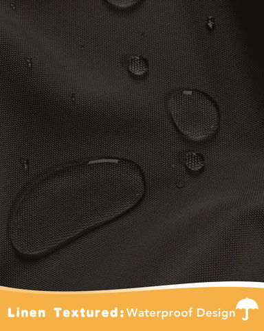 HolidayIdeas textura de poliéster impermeable mostrando durabilidad