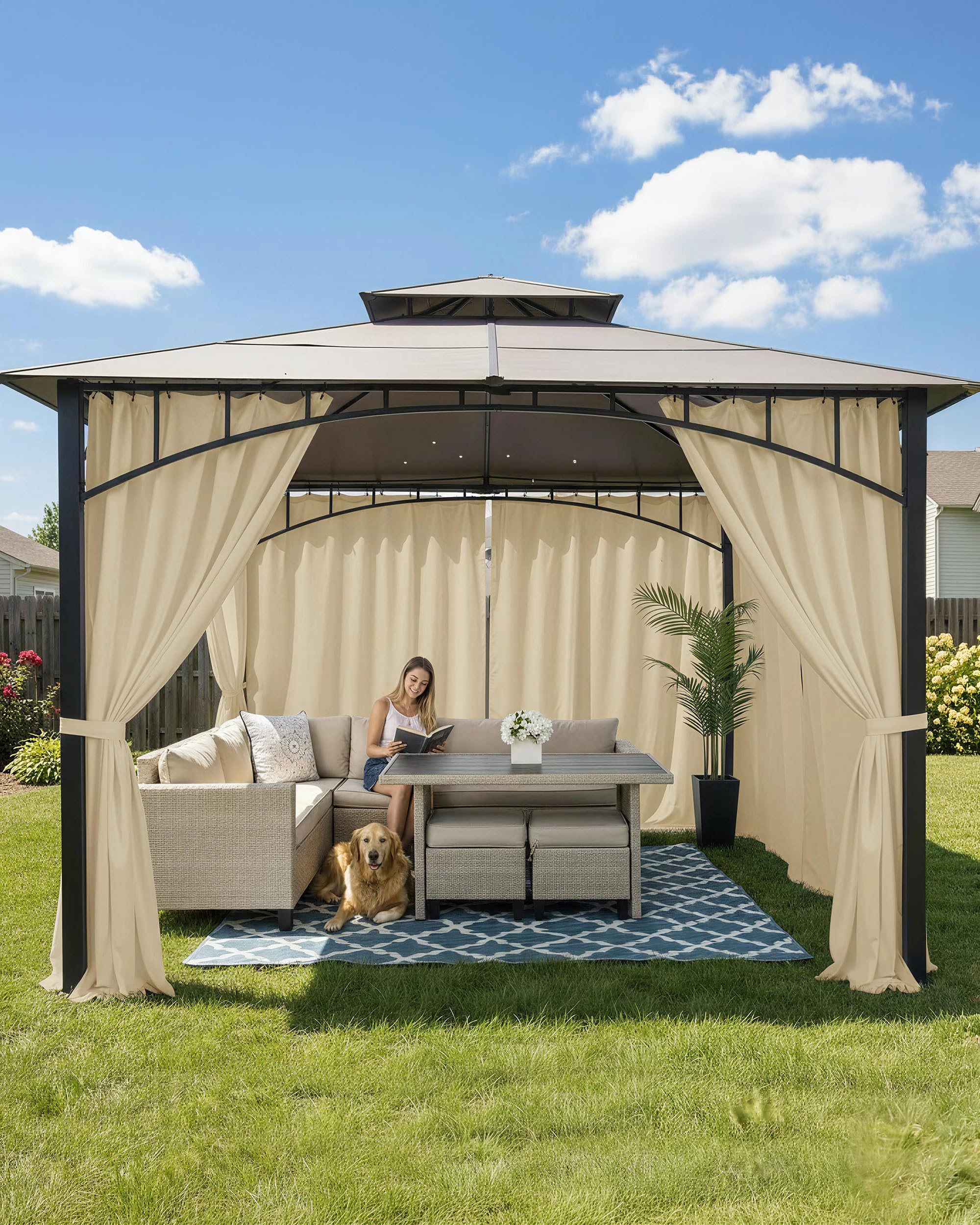 HolidayIdeas detalle del tejido resistente y textura durable