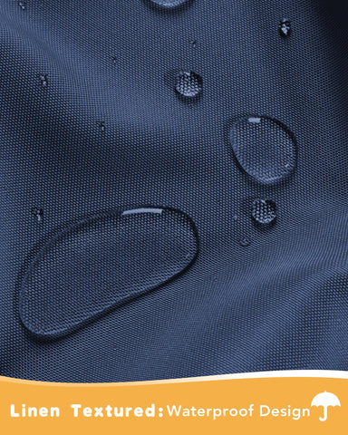 HolidayIdeas detalle del tejido impermeable mostrando resistencia al agua