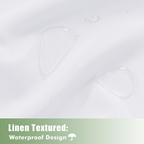 HolidayIdeas detalle de la textura impermeable que protege contra lluvia ligera