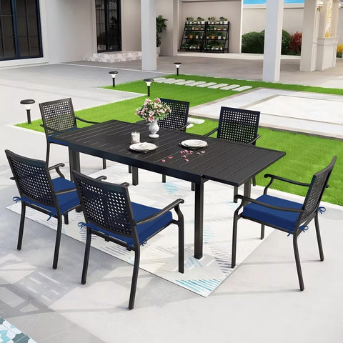 HOMELYSIAN set en terraza estilo real blue, mejora el aspecto del exterior