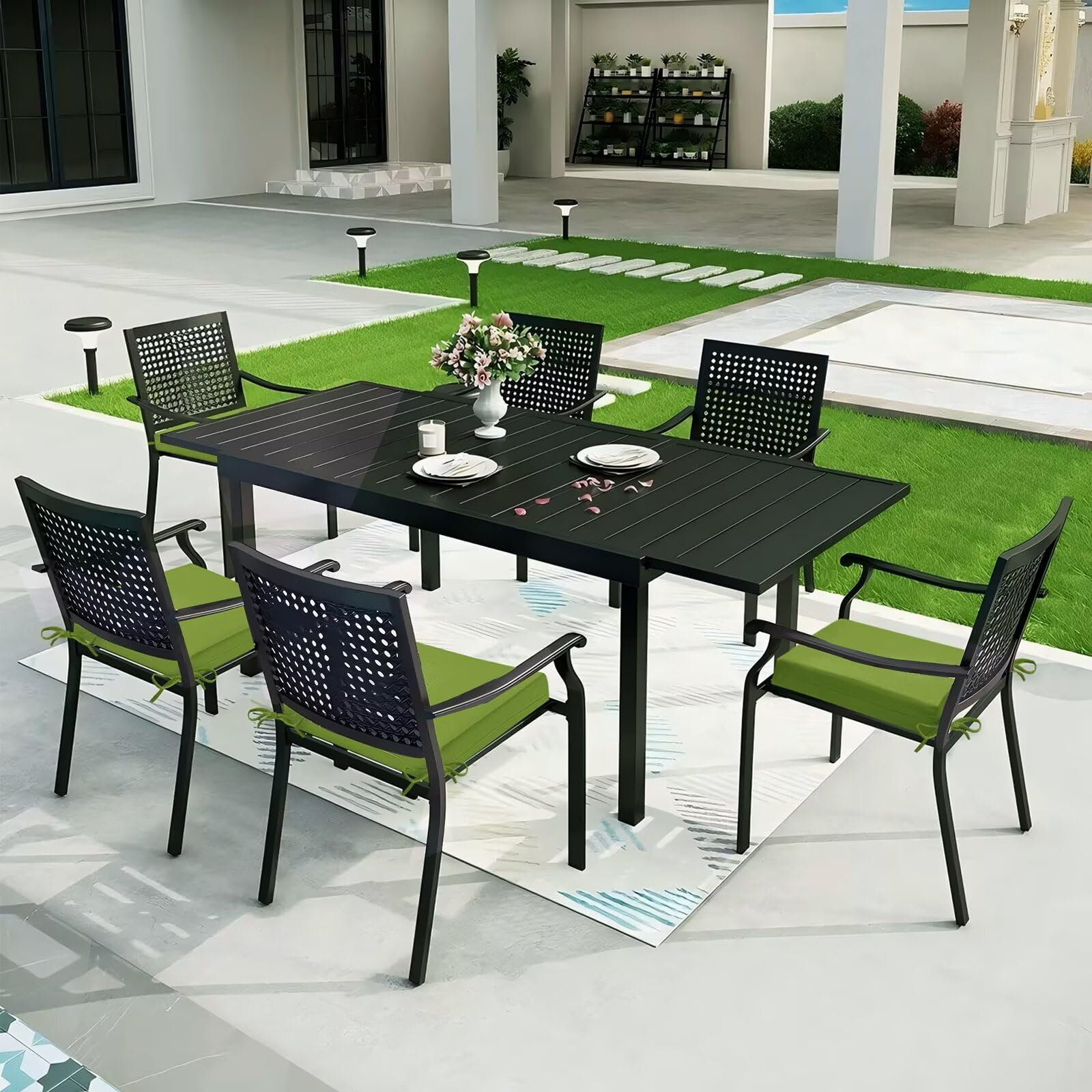 HOMELYSIAN cojín en terraza mostrando estilo y funcionalidad al aire libre