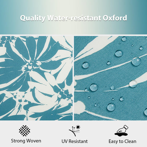HOMELYSIAN primer plano tejido Oxford resistente al agua, fácil limpieza
