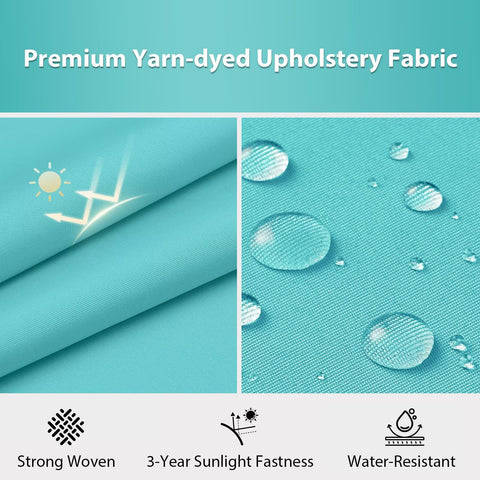 HOMELYSIAN tejido Oxford resistente al agua muestra durabilidad y textura