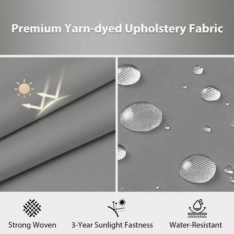 HOMELYSIAN primer plano del tejido Oxford resistente al agua para mejor durabilidad
