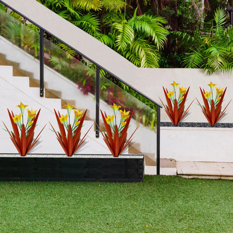 Homight agave en un jardín decorado, añade color y carácter sin mantenimiento