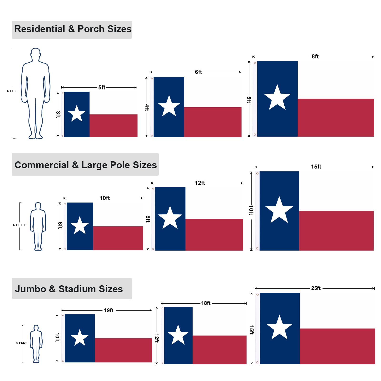 Homissor bandera usada en interior como decoración patriótica elegante
