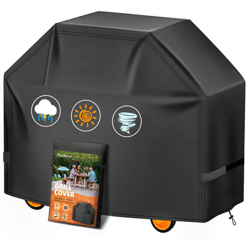 HomWanna funda frontal protegiendo parrilla, resistente y elegante