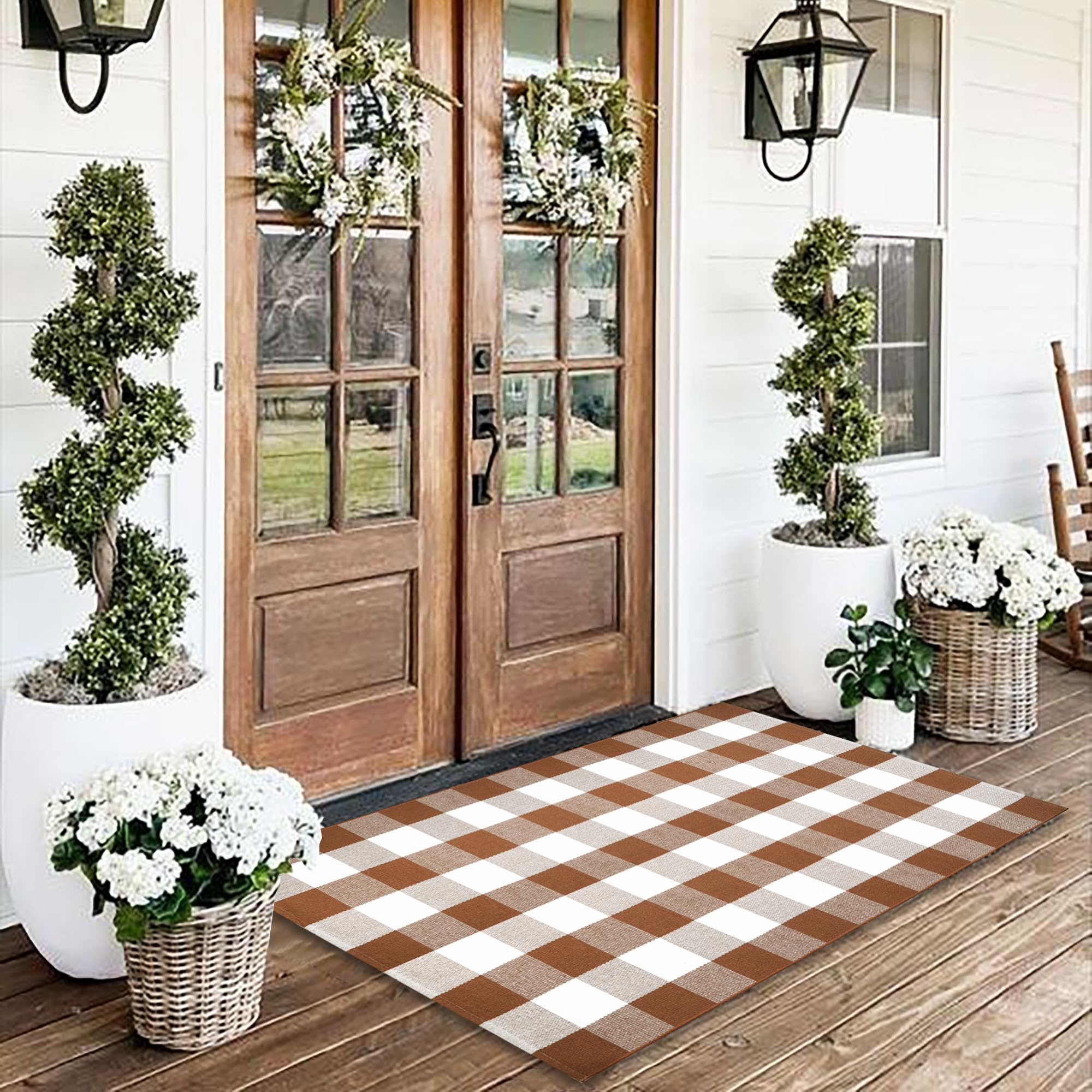 Homydecor alfombra en cocina resistente y fácil de limpiar