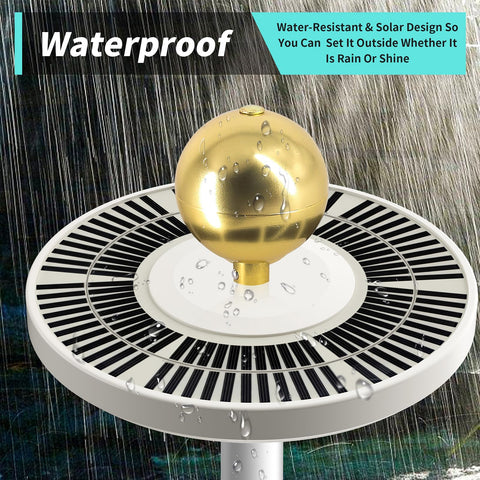 HOOPLE detalle con gotas de agua demostrando resistencia IP65 ante lluvia