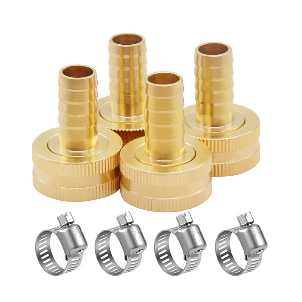 Hooshing conector frontal del kit mostrando las cuatro piezas y rosca GHT, solución rápida
