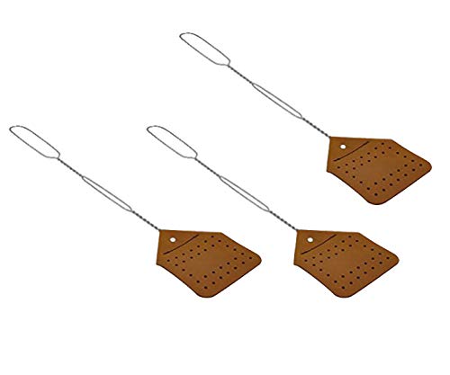 Hope Woodworking matamoscas pack frontal mostrando tres palas, eficacia inmediata