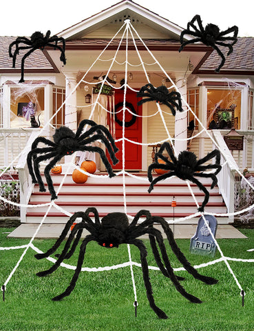 HOPOCO araña en postura inquietante mostrando la flexibilidad y el drama