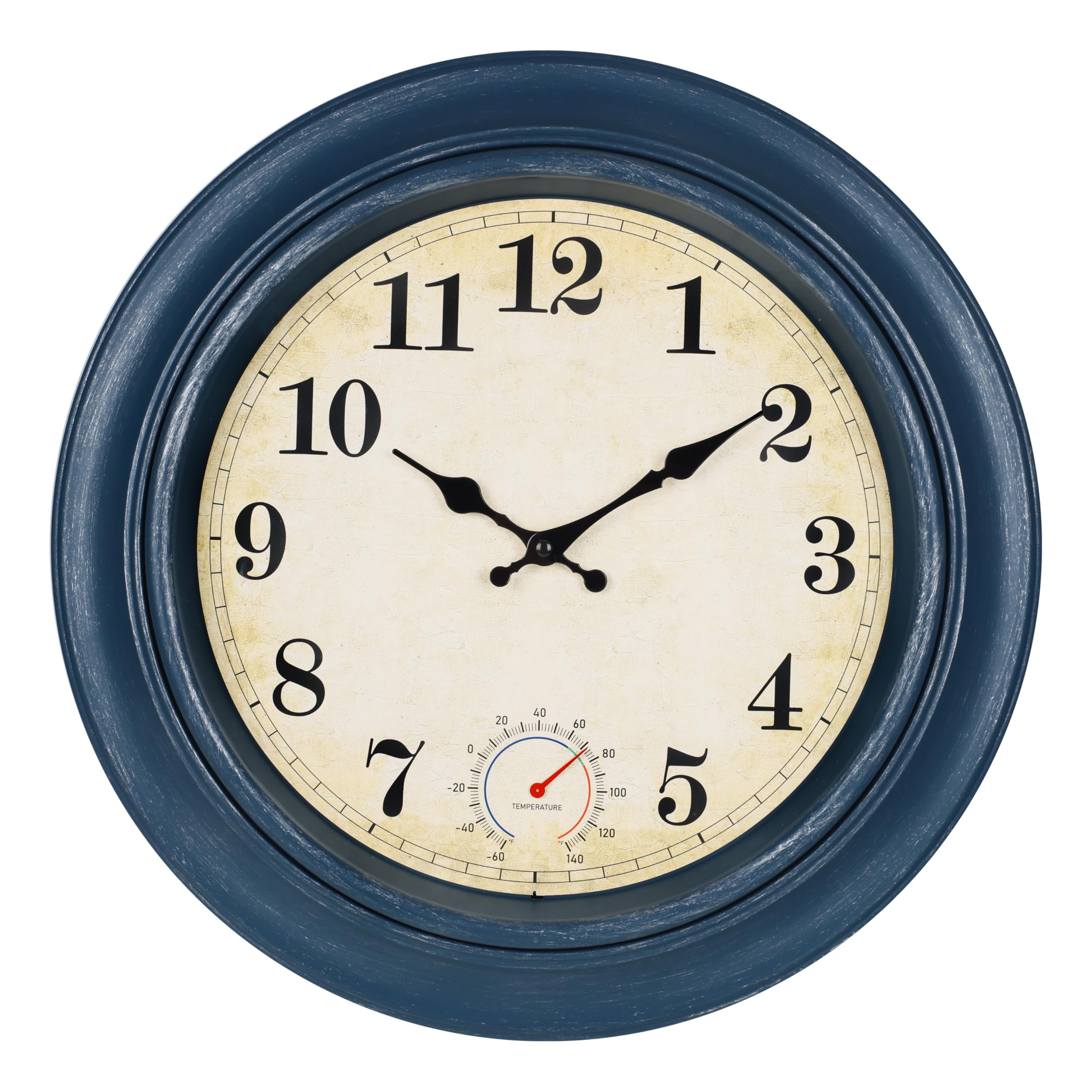 Horizent reloj frontal azul mostrando hora, aporta estilo costero