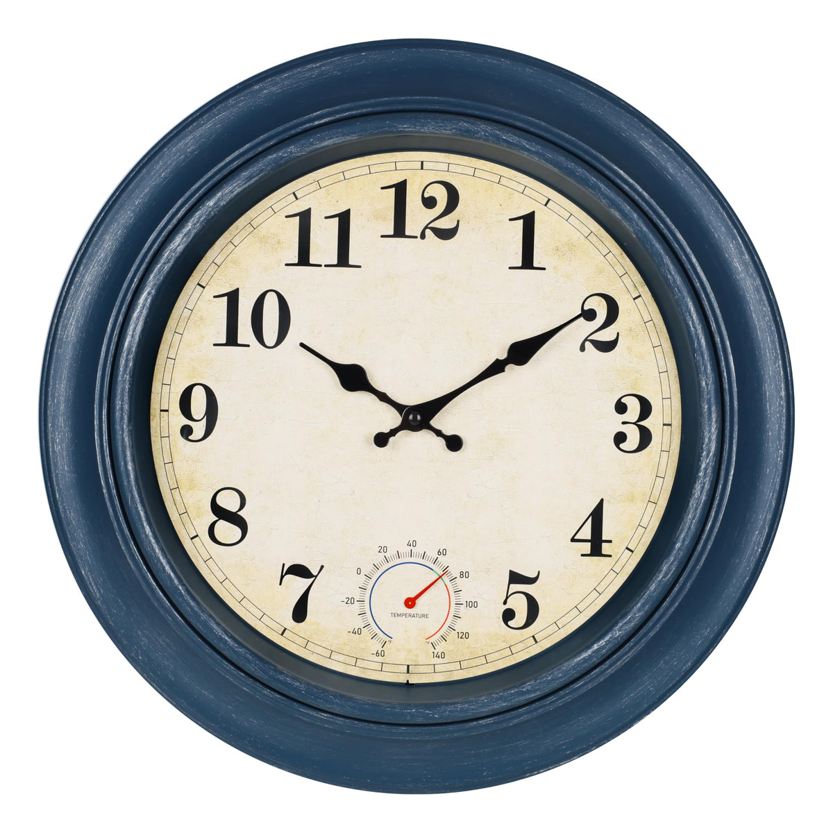 Horizent reloj frontal azul mostrando hora, aporta estilo costero
