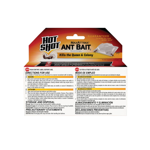 HOT SHOT caja abierta del multipack con ocho estaciones listas para usar