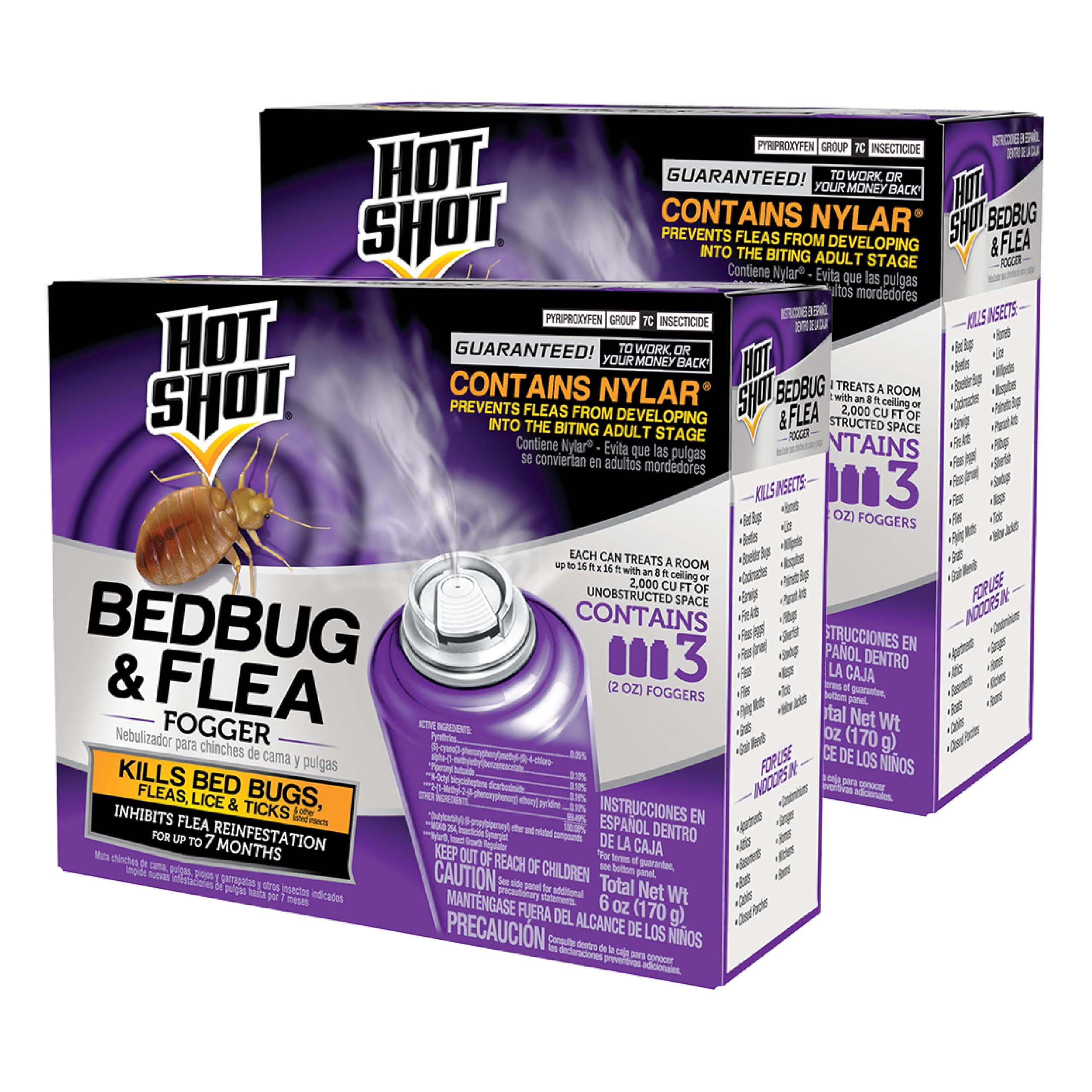Hot Shot lata frontal mostrando diseño y capacidad