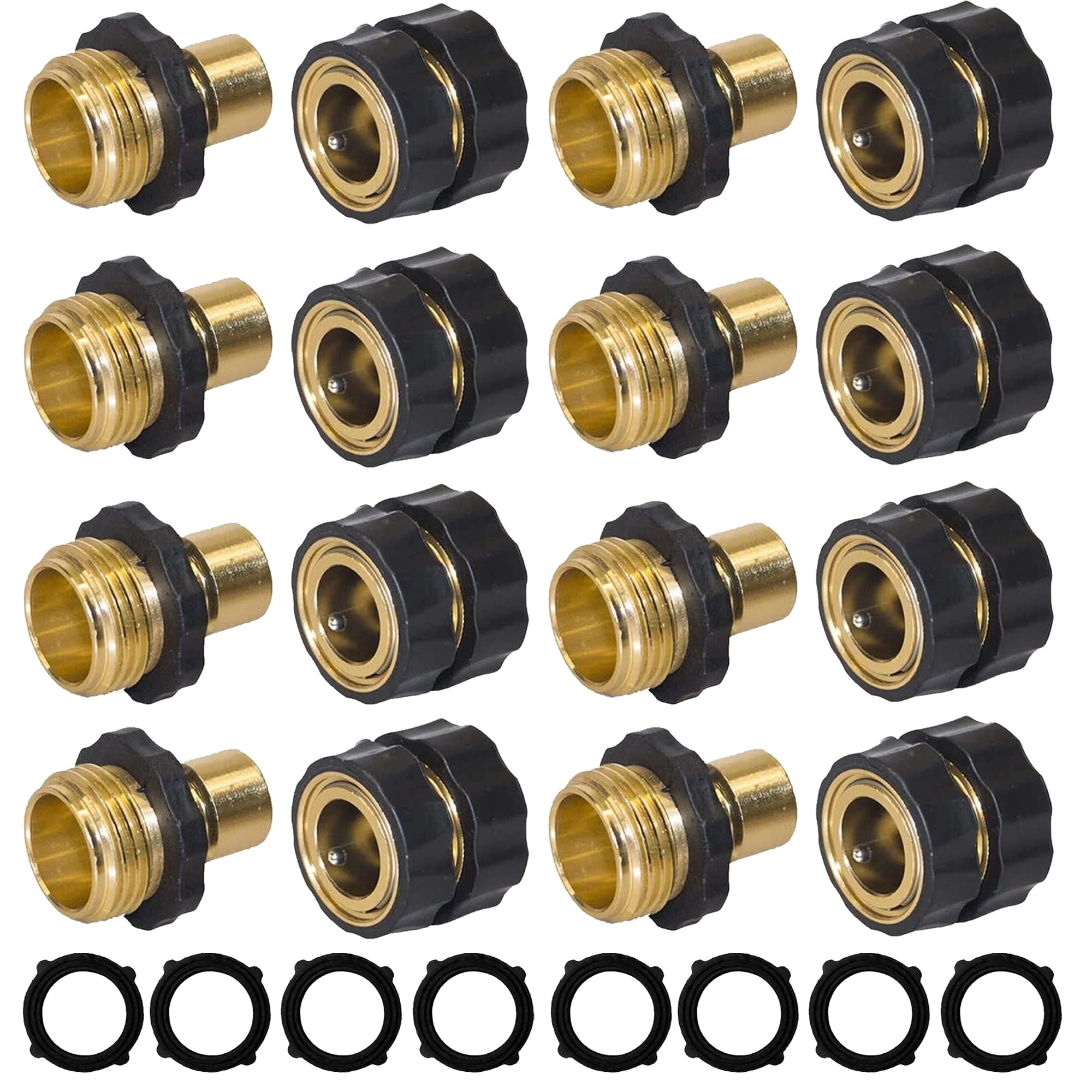 Hourleey conector frontal del paquete mostrando componentes y beneficio de versatilidad
