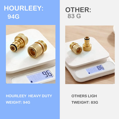 Hourleey textura de latón macizo para mayor durabilidad