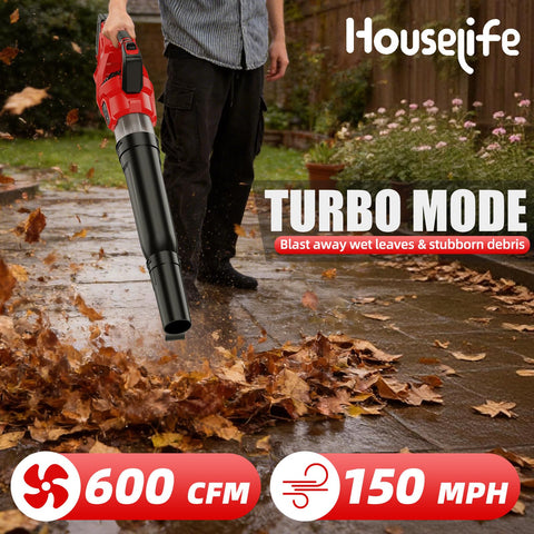 Houselife soplador mango ergonómico que reduce la fatiga