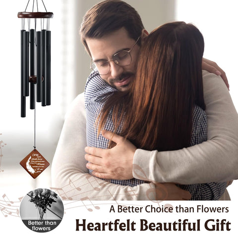 Howarmer placa con mensaje grabado, transmite consuelo y recuerdo