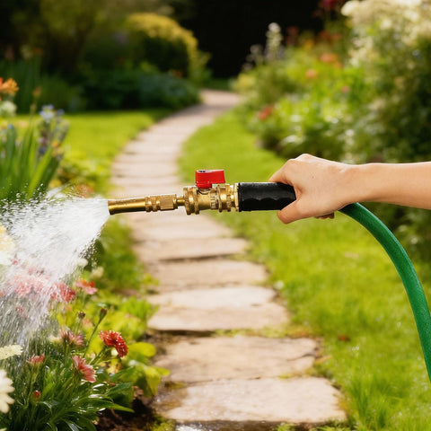 HQMPC válvula instalada en ambiente exterior para uso doméstico