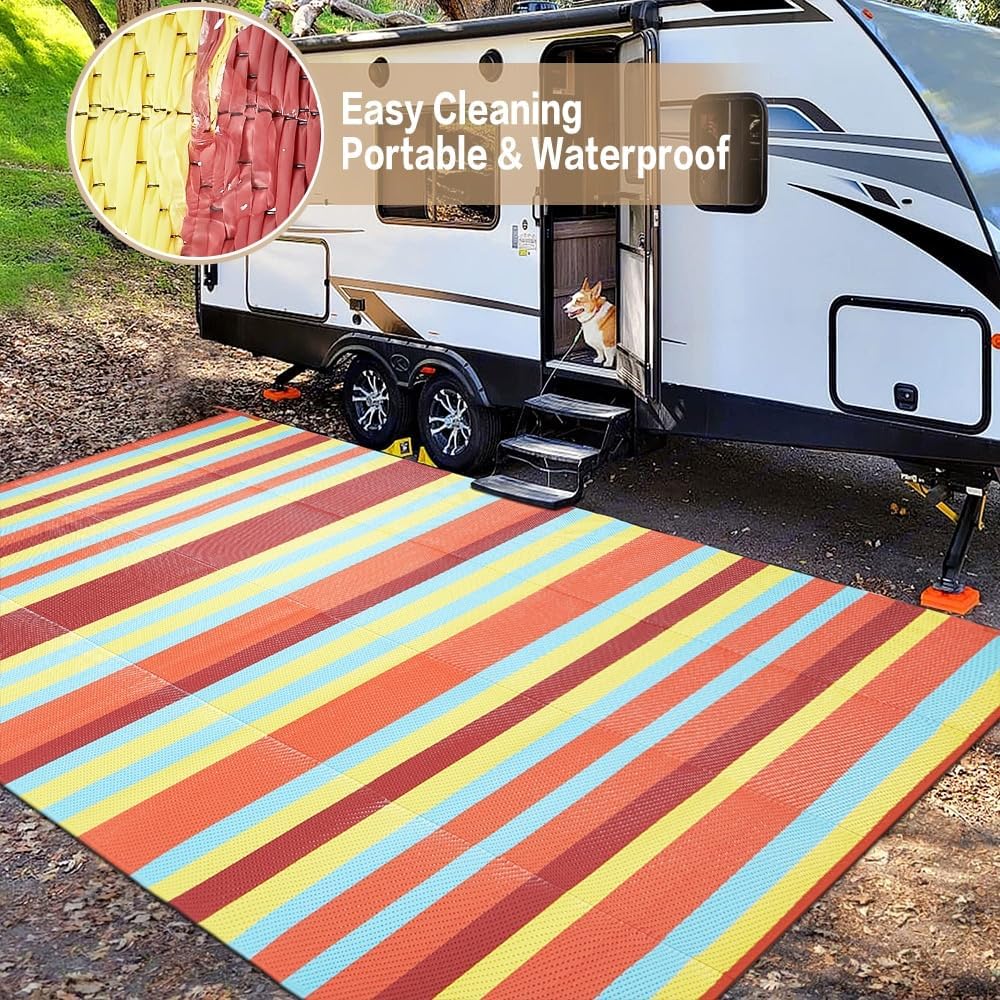 HUGEAR alfombra junto a una regla para comparación de tamaño 8x10 útil