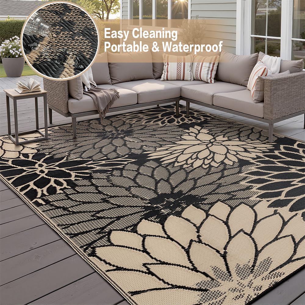 HUGEAR alfombra plegada con funda, fácil de transportar