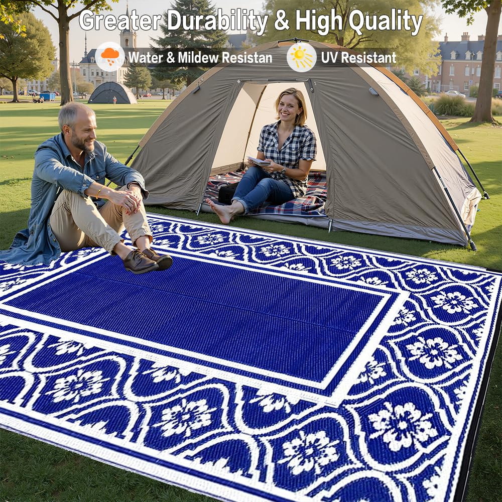HUGEAR alfombra plegada en funda portátil para viajes cómodos