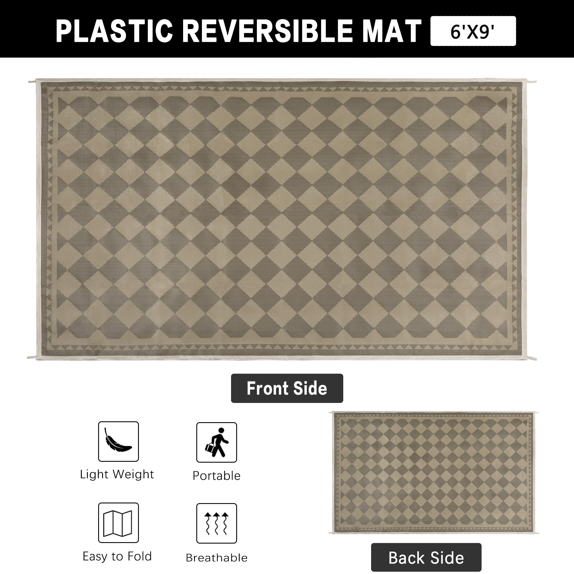 HUGEAR detalle de textura que demuestra material resistente y fácil limpieza