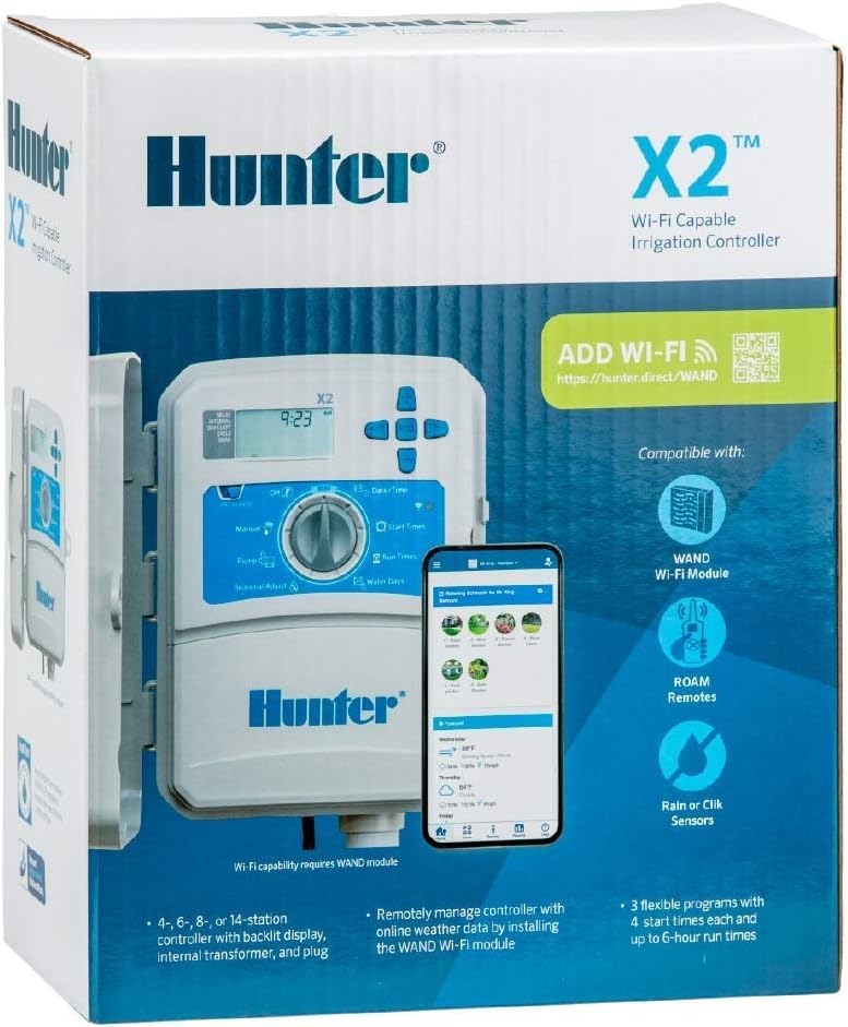Hunter X2 sello impermeable del gabinete que protege componentes y prolonga vida útil