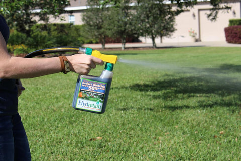 Hydretain uso profesional en campo de golf para resistencia en sequía y ahorro