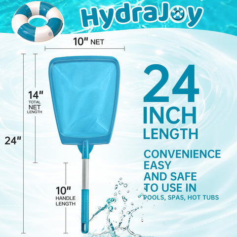 HydraJoy detalle de la malla fina de nylon para captura eficaz