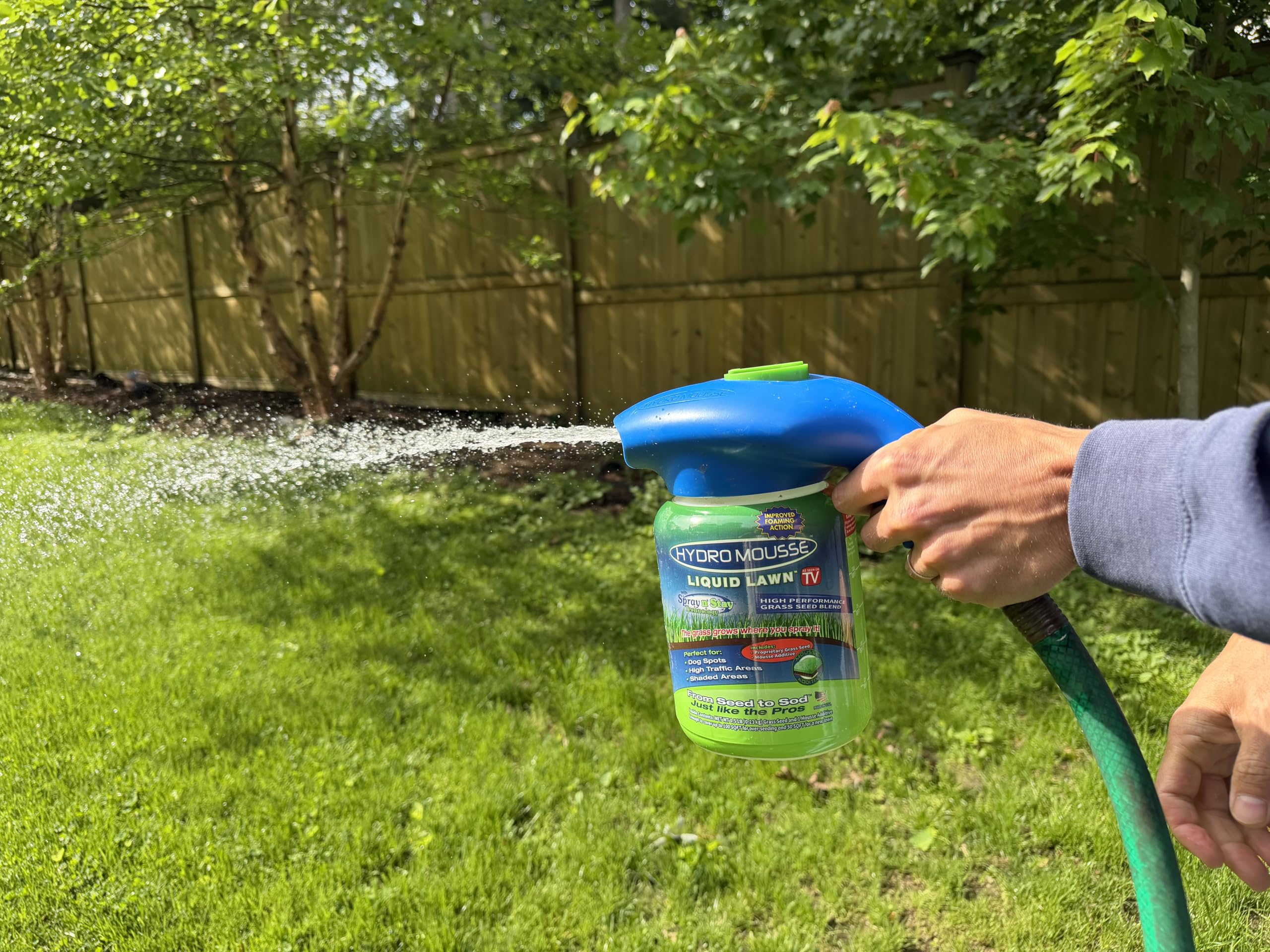 Hydro Mousse etiqueta con fecha de prueba y caducidad visible