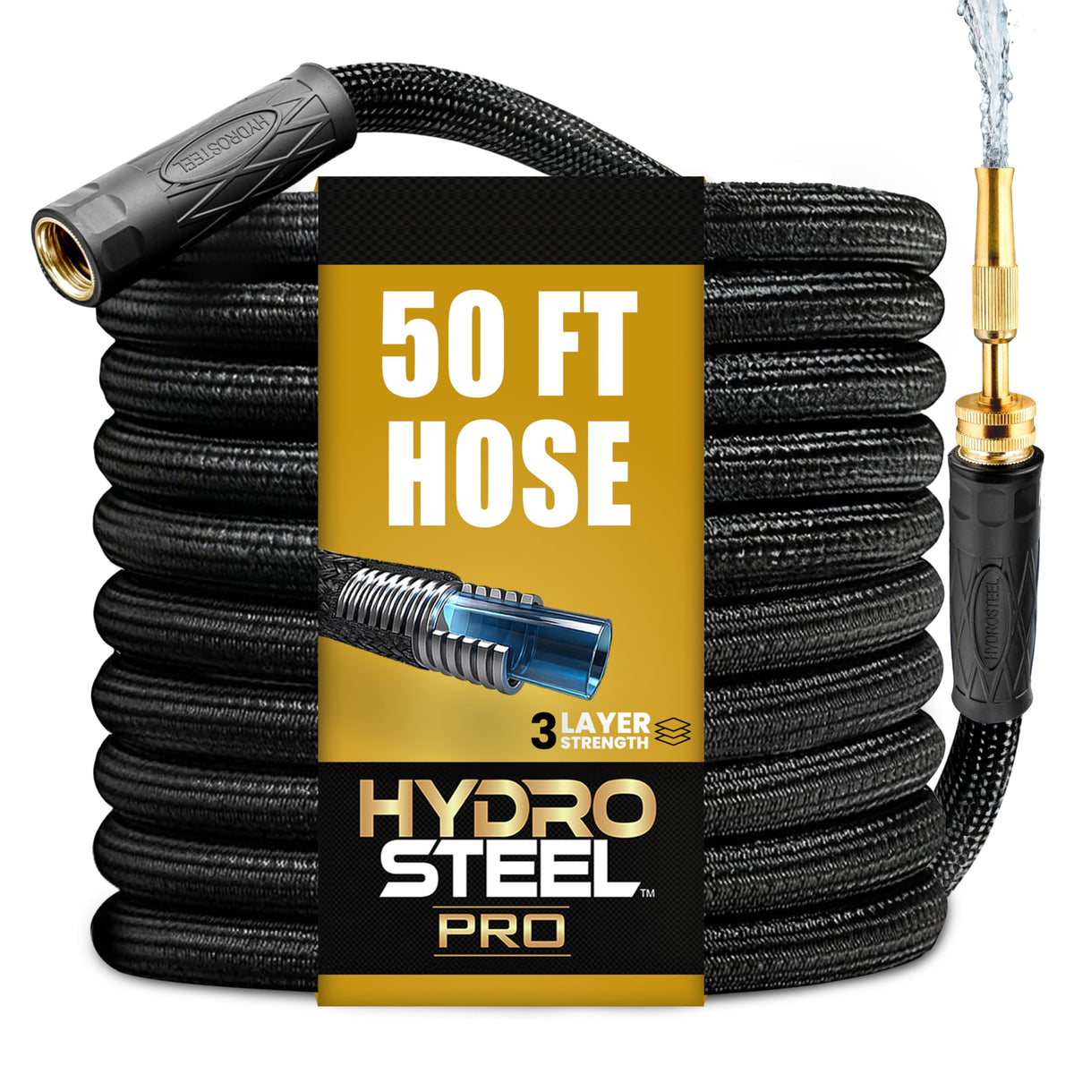 EMSON Hydrosteel PRO vista frontal, durabilidad visible y diseño moderno