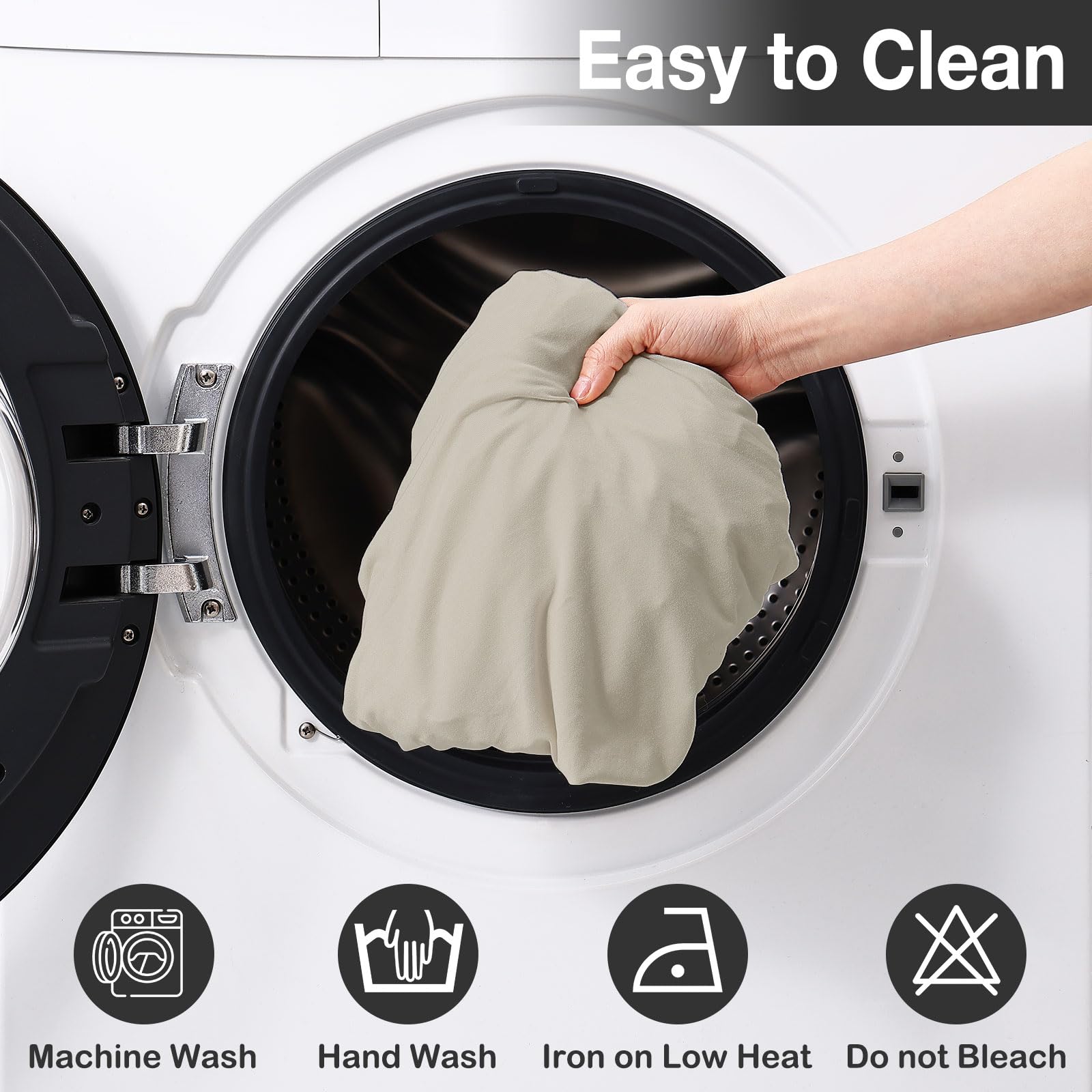 hyha etiqueta de cuidados instrucciones fáciles de mantenimiento
